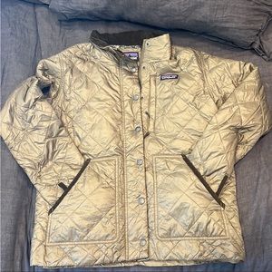 Patagonia Back Pasture Green and Brown Corduroy